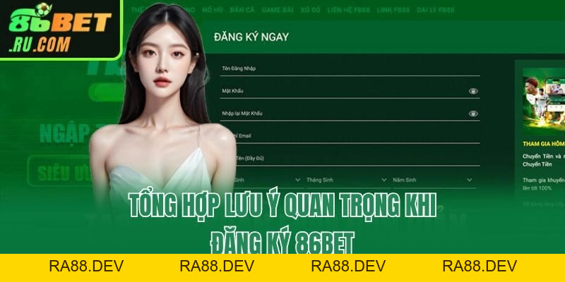 Đăng Ký 86bet - Toàn Bộ Quy Trình Cụ Thể Cho Người Mới